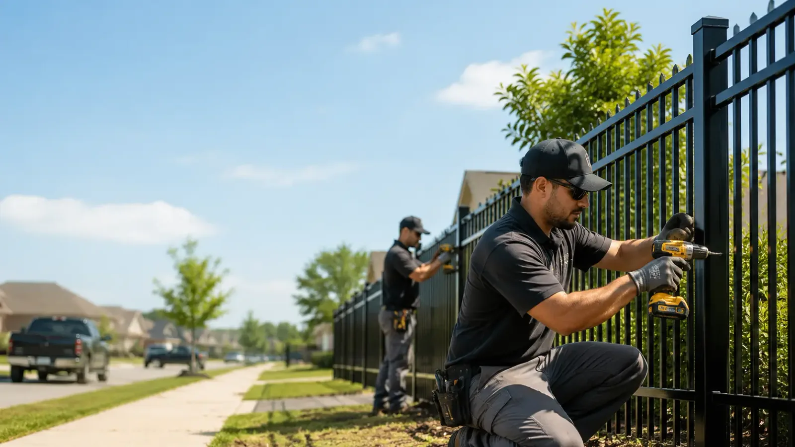 Metal Fence Installation in Kure Beach, NC